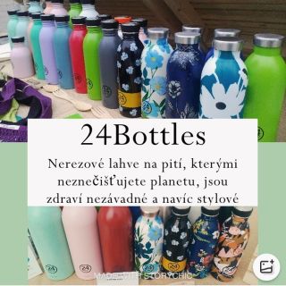 Italská značka láhví na vodu ✨24Bottles✨ Zakoupíte na našem e-shopu www.zelenazebra.cz 😊 #24bottles #lahev #lahevnavodu...